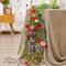 6 Pcs 35.4 ft Artificial Wildflower Garlands – Hanging Silk Flower Vines for Backdrop, Garden, Wall, Arch & Seasonal Décor (Spring, Fall, Thanksgiving, Christmas)